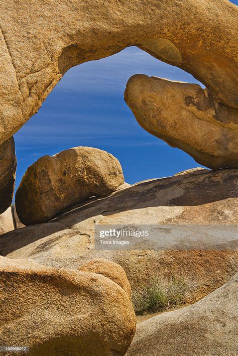 Usa California Joshua Tree National Park Arch Rock Stock Photo Getty