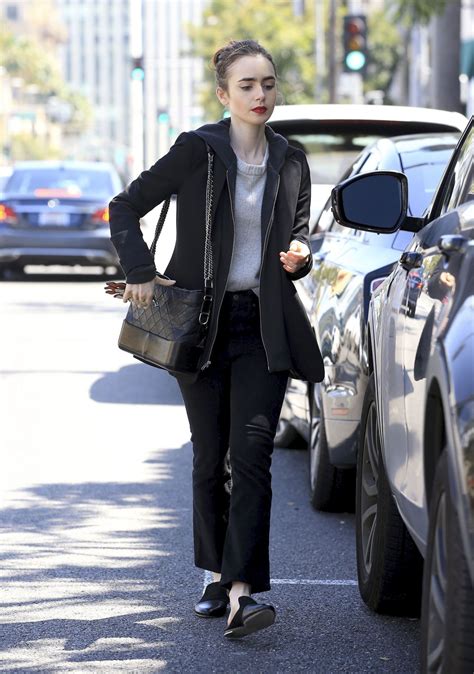 Lily Collins Casual Style Beverly Hills 442017