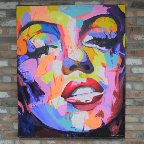 Ladies Face Abstract Wall Art Wall Art Ladies Face Wall Art
