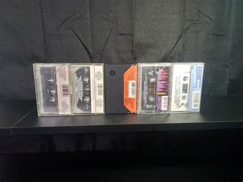 vintage lot of 5 cassette tapes rap hip hop r and b pop cassette salt