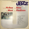 Carmen McRae, Zoot Sims, Paul West, Jimmy Madison - Europa Jazz - Vinyl ...
