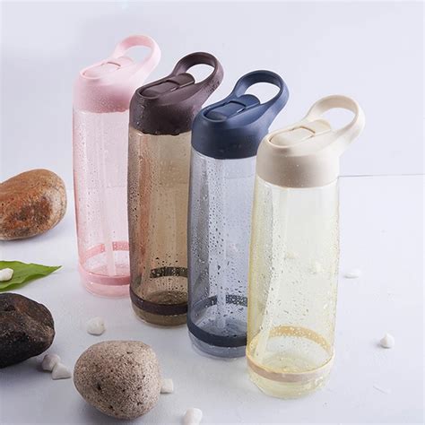 Buy 5008501000ml Sport Water Bottle With Straw Leak Proof Fitness Bottle With