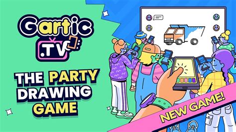 Gartic Tv The Party Drawing Game Play On Tv Youtube