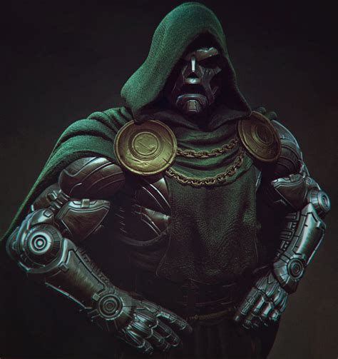 Doctor Doom By Gavin Goulden Art Director Of Spider Man Ps4 R