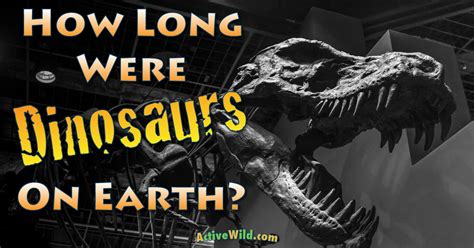 We assume you are converting between inch and millimetre. How Long Were Dinosaurs On Earth? A Brief History Of The ...