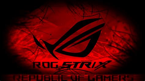 Red Rog Wallpapers Top Free Red Rog Backgrounds Wallpaperaccess