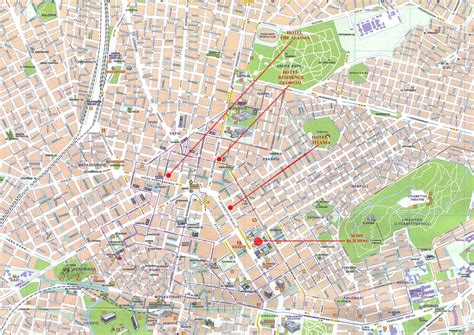 Athen Stadtplan Sehenswürdigkeiten Karte