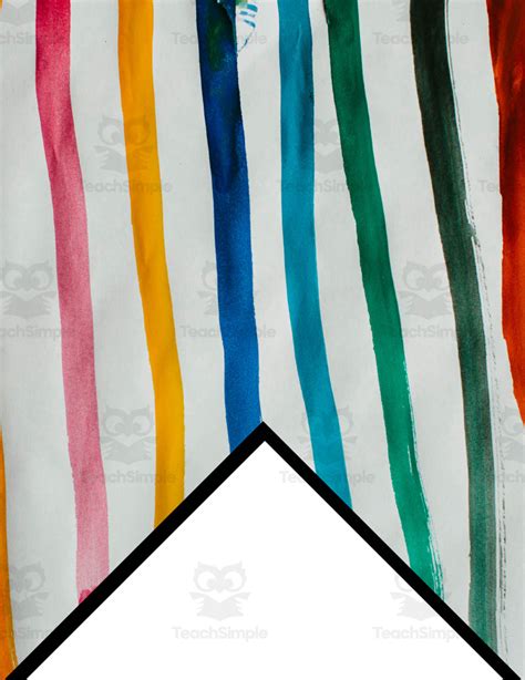 Rainbow Bunting Flags By Teach Simple