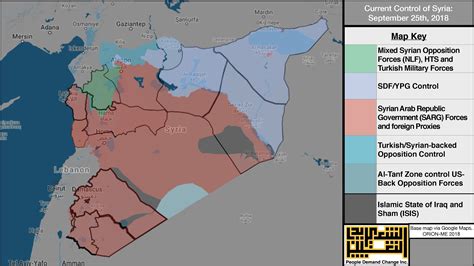 Syria Control Map