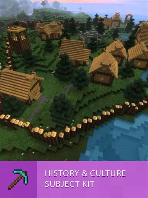 Minecraft History And Culture Kit In 2023 Historical Concepts History