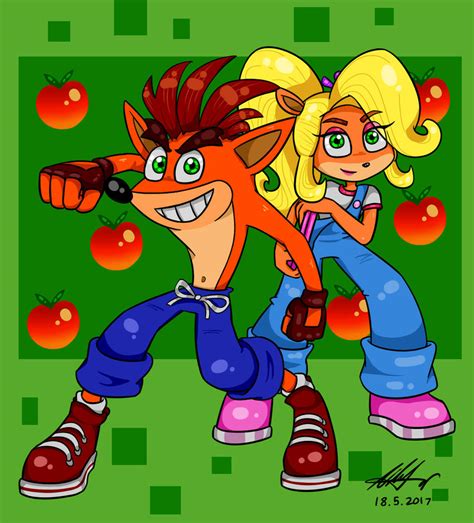 Crash And Coco By Nl Rad On Deviantart
