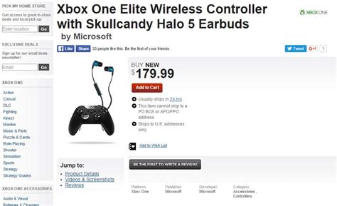 Gamestop And Best Buy Have The Xbox Elite Wireless Controller In Stock
