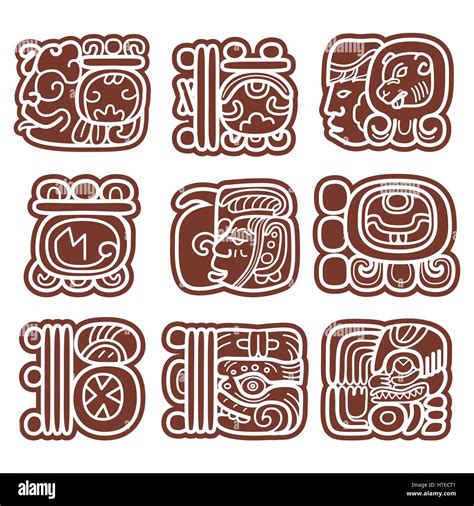 Sistema De Escritura Azteca Fotografías E Imágenes De Alta Resolución