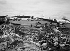 VIETNAM WAR 1964 - Bien Hoa Air Base, after an attack by t ...