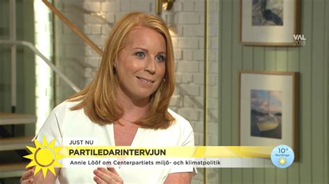 Det där är alldelles för bra engelska för att va annie lööf. Annie Lööf (C): "Vi måste diskutera över blockgränsen ...