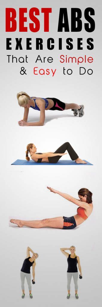 Best Ab Exercises That Are Simple And Easy To Do