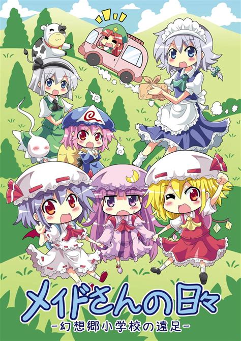 remilia scarlet flandre scarlet izayoi sakuya patchouli knowledge konpaku youmu and 4 more