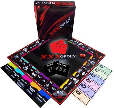 Xxxopoly Adult Board Games Health And Personal Care Games