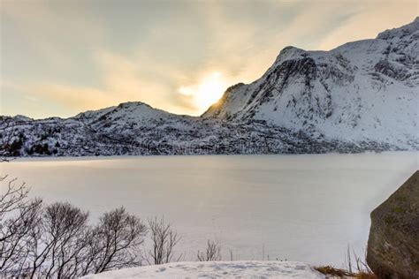 Storvatnet Lofoten Islands Norway Stock Image Image Of Beautiful