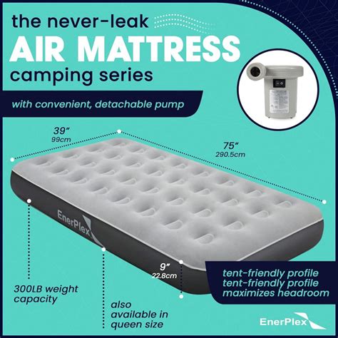 Enerplex Never Leak Camping Airbed Review Sleeping Mattress Review