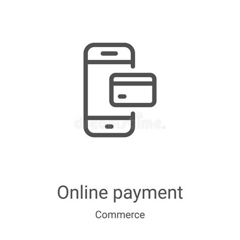 Payment Icon Vector From Money Collection Thin Line Payment Outline