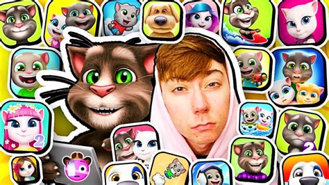 I Played Every Talking Tom Game Youtube