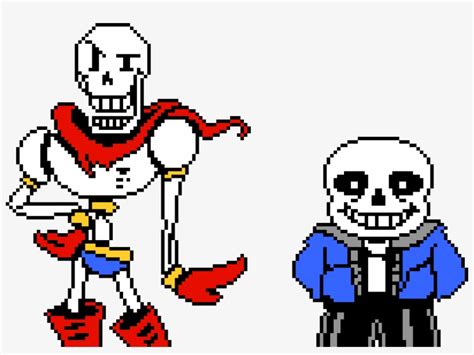 Undertale Sans And Papyrus Sprite