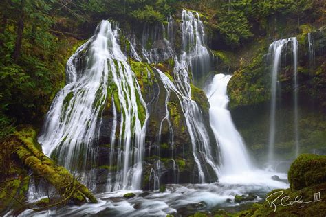 Panther Creek Falls Panther Creek Falls In Skamania County Flickr