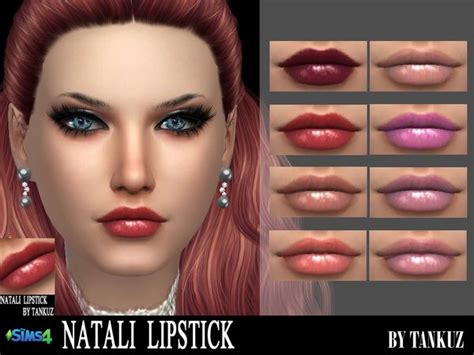 The Sims Resource Natali Lipstick By Tankuz • Sims 4 Downloads Sims
