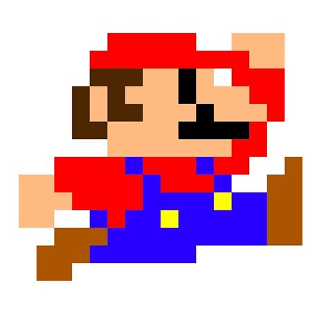 Super Mario Pixel Retro Games By Pixelproducts