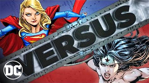 Wonder Woman Vs Supergirl Gladiatorial Goddesses Versus Youtube