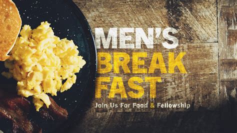 Men's Breakfast with Pastor -Special Events - Peoples Church - Peoples Church