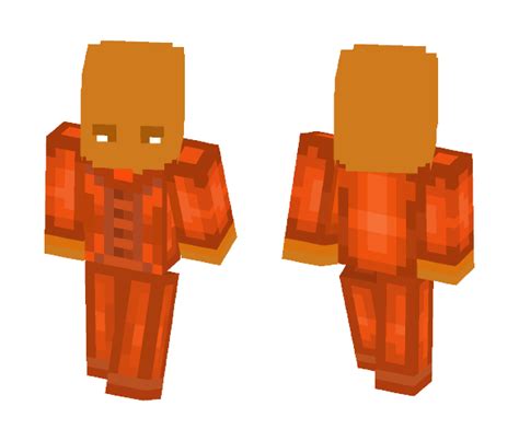 Download Orange In A Suit Minecraft Skin For Free Superminecraftskins