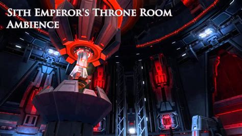 Sith Emperors Throne Room Star Wars Background Ambience Youtube
