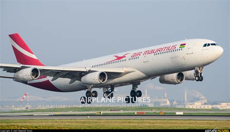 3b Nbe Air Mauritius Airbus A340 300 At Paris Charles De Gaulle