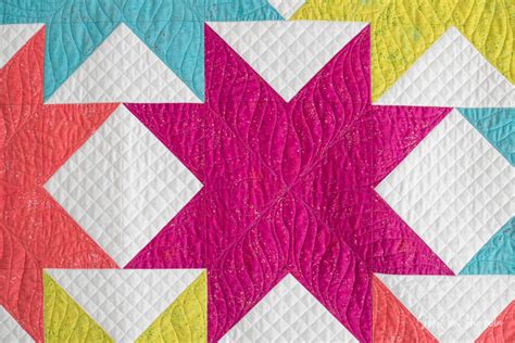 Superstar Quilt Free Easy Sawtooth Star Flying Geese Quilt Pattern
