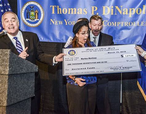 New york state comptroller thomas dinapoli says his state gives out over $1 million a day to people who come to collect their unclaimed funds. New York State Office of the State Comptroller | Unclaimed funds, Finance, New york state