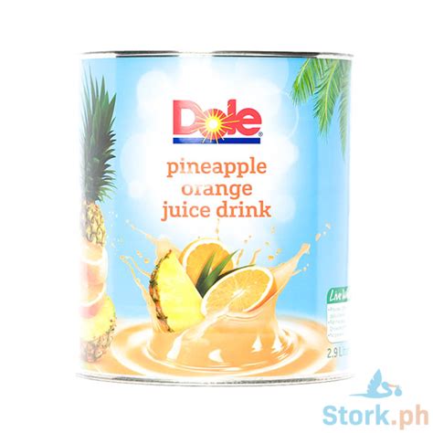 Dole Unsweetened Pineapple Juice 290l Storkph Sure Ka Dito