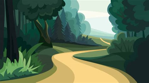 Forest Path Illustrations Royalty Free Vector Graphics And Clip Art Istock