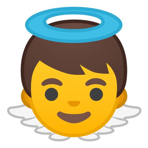 Printable Angel Emoji