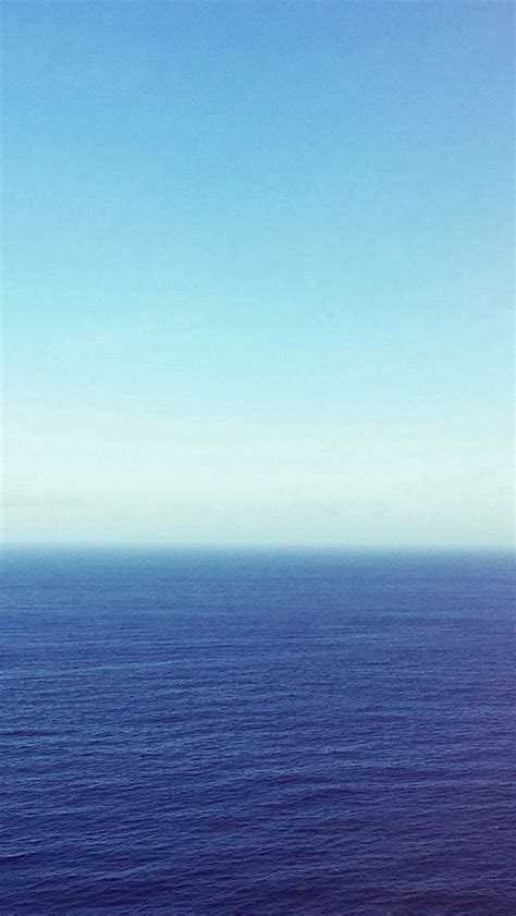 Calm Sea Blue Ocean Water Summer Day Nature Iphone Wallpapers Free Download