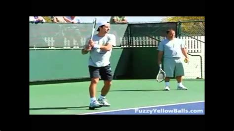 Tecnica Descriptiva Del Rev S A Dos Manos En El Tenis De Campo Youtube