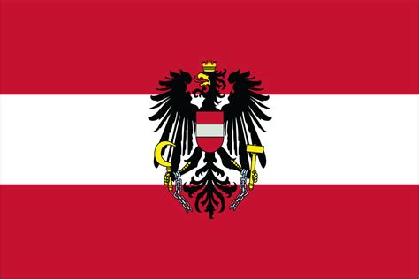 Austria Flag Weagle Liberty Flag And Banner Inc