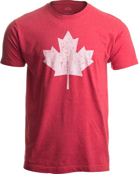 Canada Pride Vintage Style Retro Feel Canadian Maple Leaf Unisex T Shirt Stellanovelty
