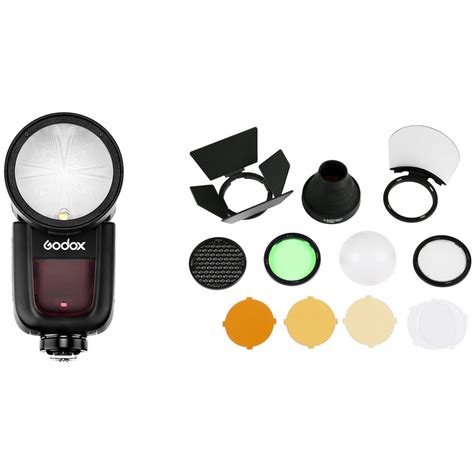 Godox V1 Flash With Accessories Kit For Pentax Bandh Photo Video