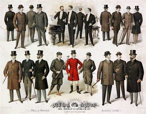1890 Fashion Men Mddaltondesign