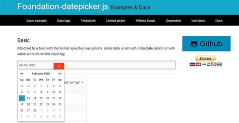 Free Open Source Date Picker Javascript Plugins