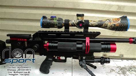 Senapan pcp predator raccoon titanium. Rian Sport Air Rifle Review Oh My God! Senapan Angin PCP ...