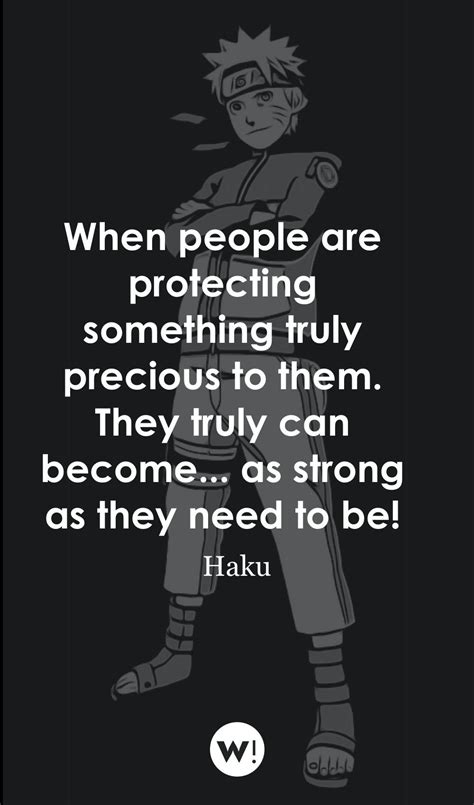 19 Haku Quotes From Naruto Emotional And Meaningful Words Inspiration