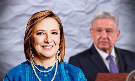 AMLO revela a Xóchitl Gálvez como candidata de la oposición